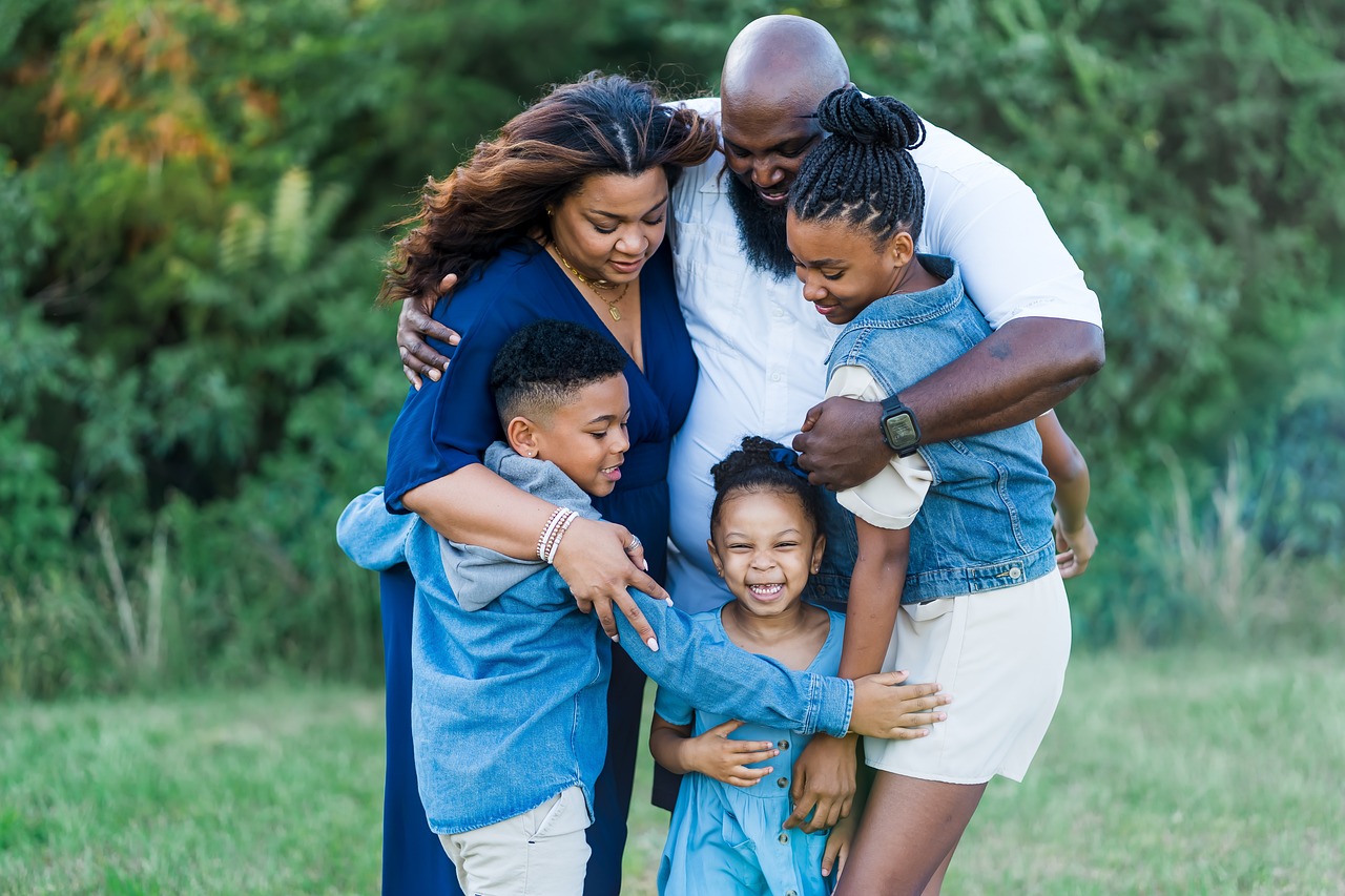 Universal Life, family, african-american, happy, together, portrait, outdoors, family, family, family, family, family